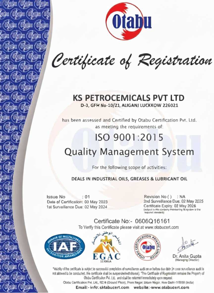 ISO Certification